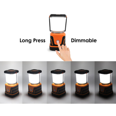 DAMI camping lamp battery powered with easy D-cell swap
