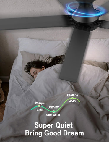 DAMINY 6CCT lighting offers warm to cool ambience.