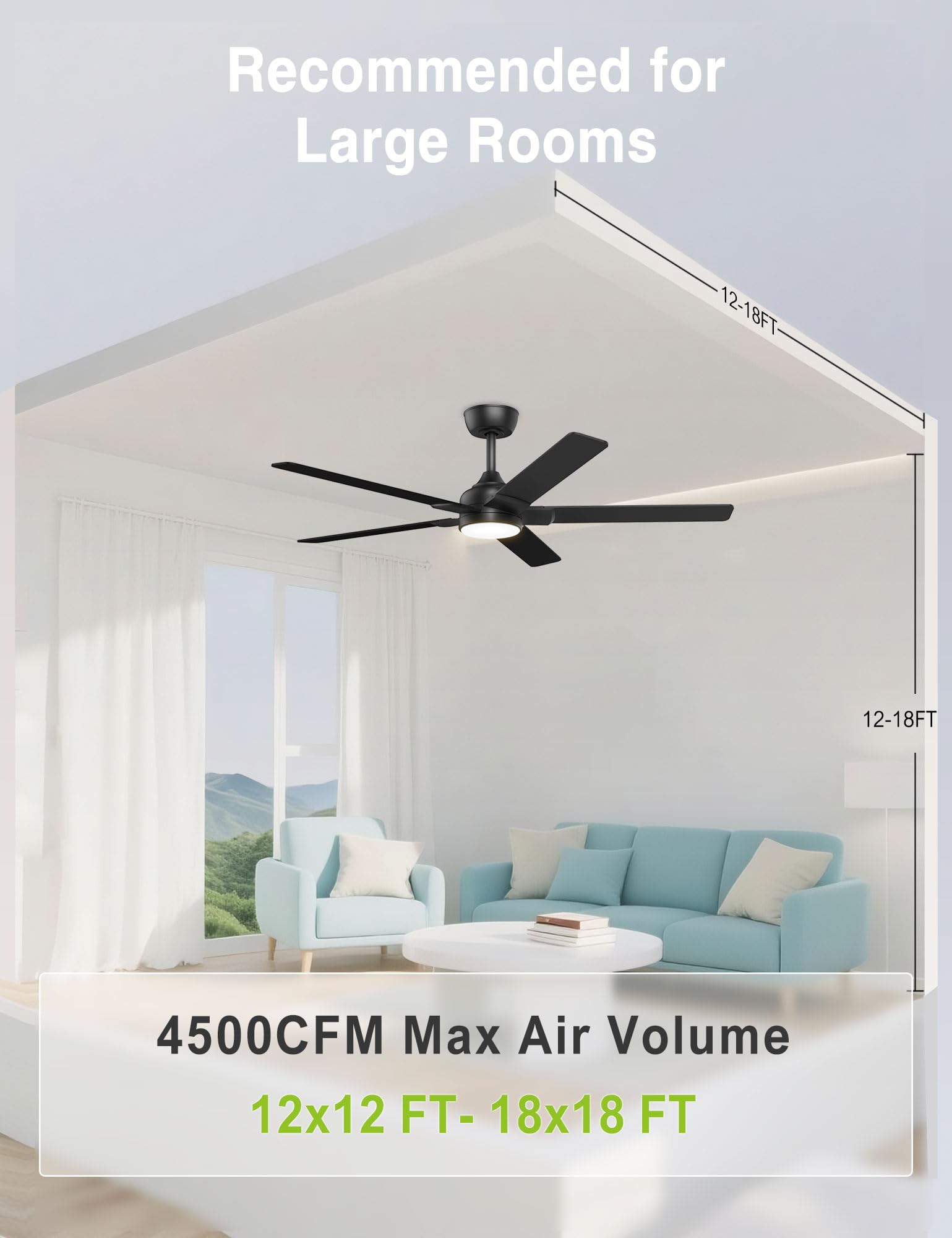 DAMINY timer, dimming, and reverse features for flexible use