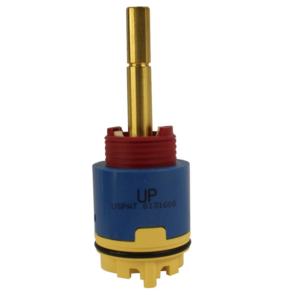Close-up view of leak repair cartridge shows durable construction.