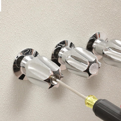 Danco brass stems close-up demonstrates sturdy construction for lasting performance.