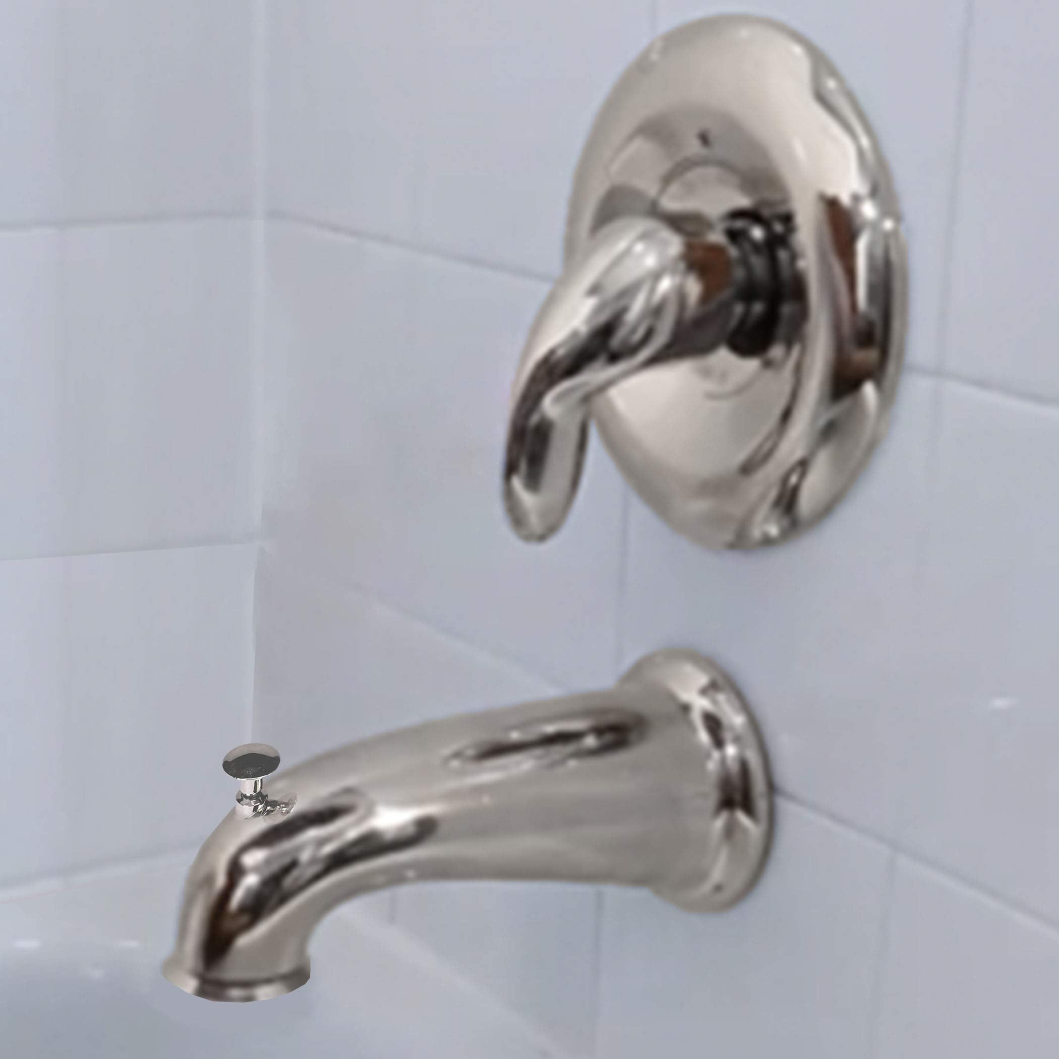 DANCO brushed nickel finish resists corrosion and tarnish over time.