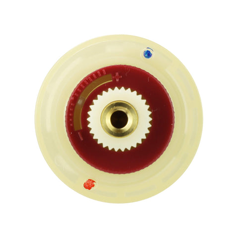 Danco cartridge highlights durable plastic construction for faucet repair.