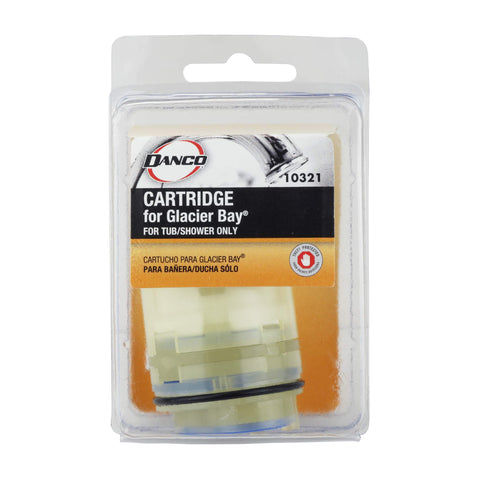 Danco cartridge fits Glacier Bay single-handle faucets for tub and shower repairs.