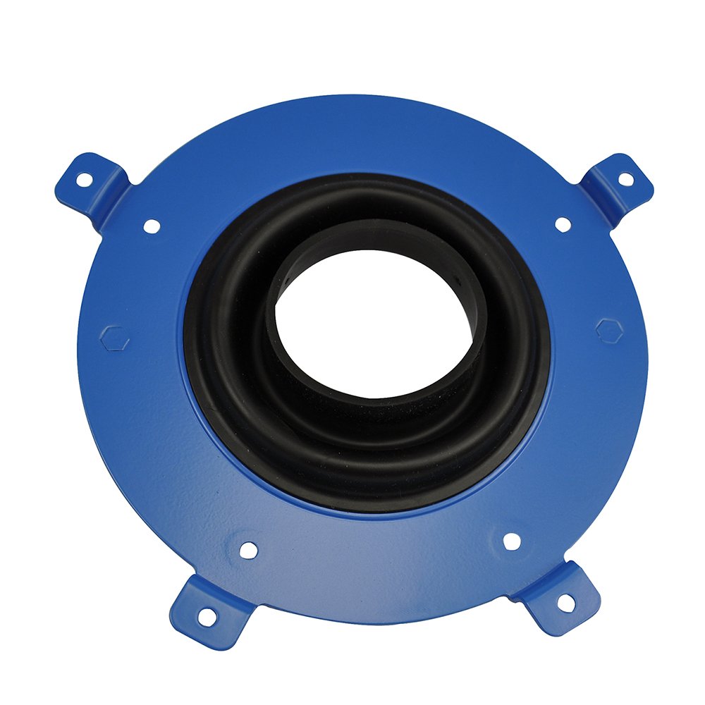 Danco HydroSeat Flange Fixer bolt area closeup shows secure installation hardware