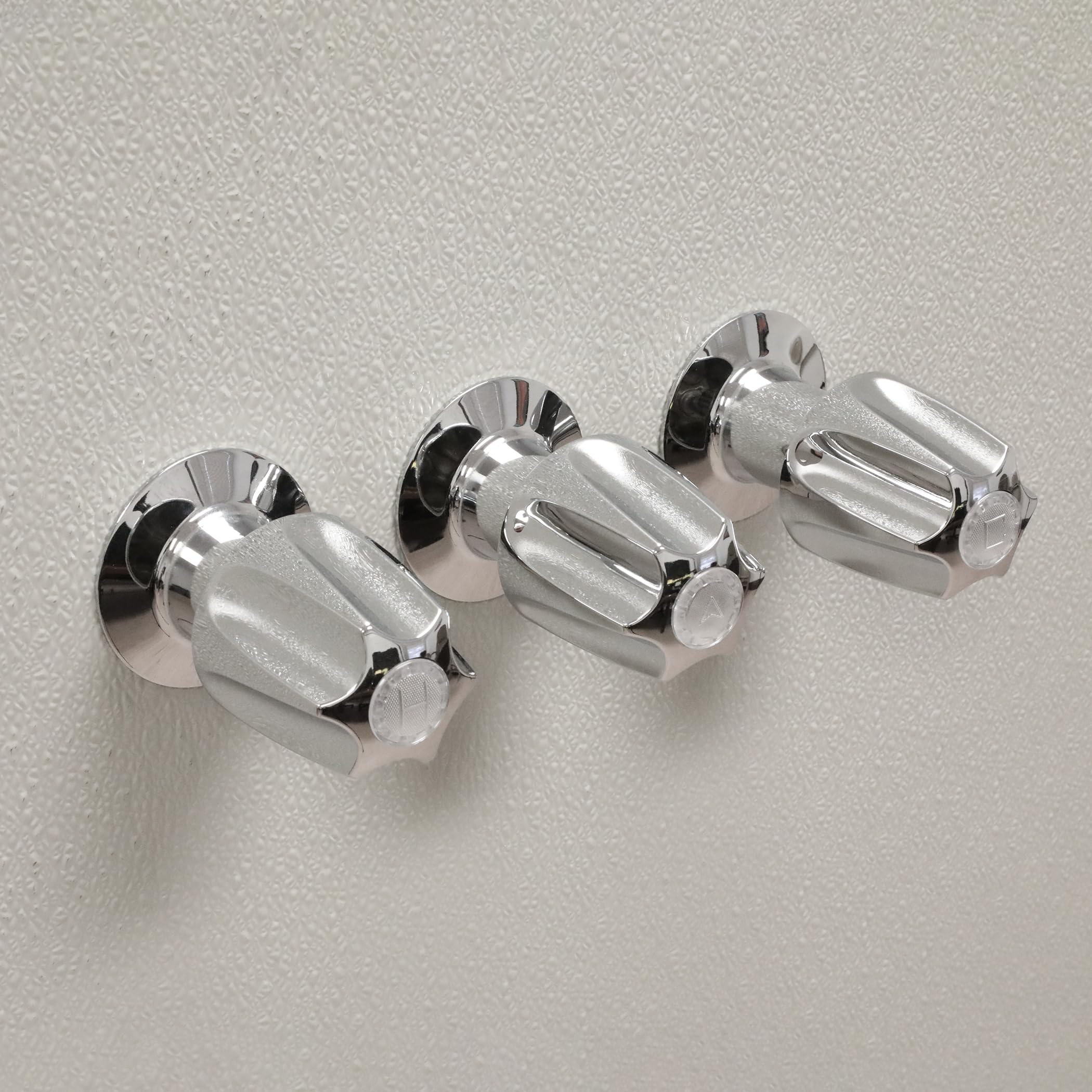 Danco Verve chrome finish close-up highlights a bright, matching fixture look.