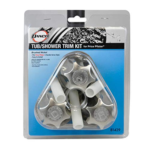 Installation-ready Verve trim kit demonstrates easy DIY bathroom upgrade