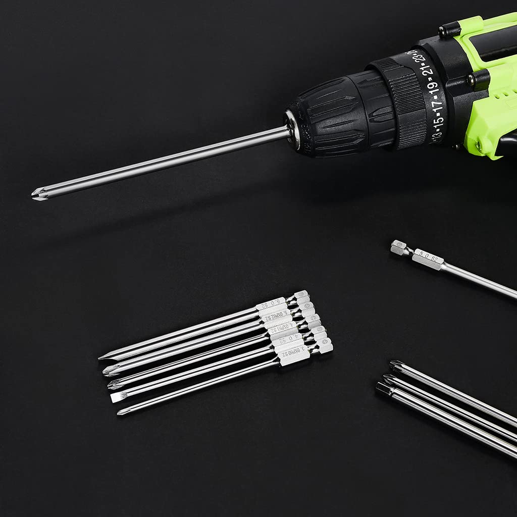 Dandeeler 30pc bit set Philips: reliable Phillips bits for common screw heads.