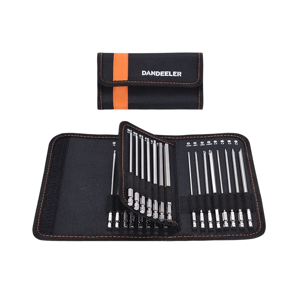 Dandeeler 30pc bit set Torx: durable Torx bits for precision in tight spaces.