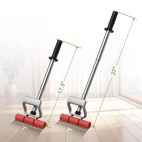 Daneried roller demonstrates scratch-free contact protecting surfaces