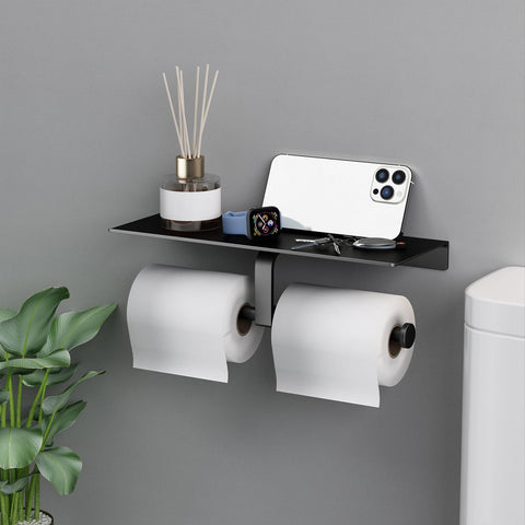 Danpoo matte-black finish complements modern bathrooms.