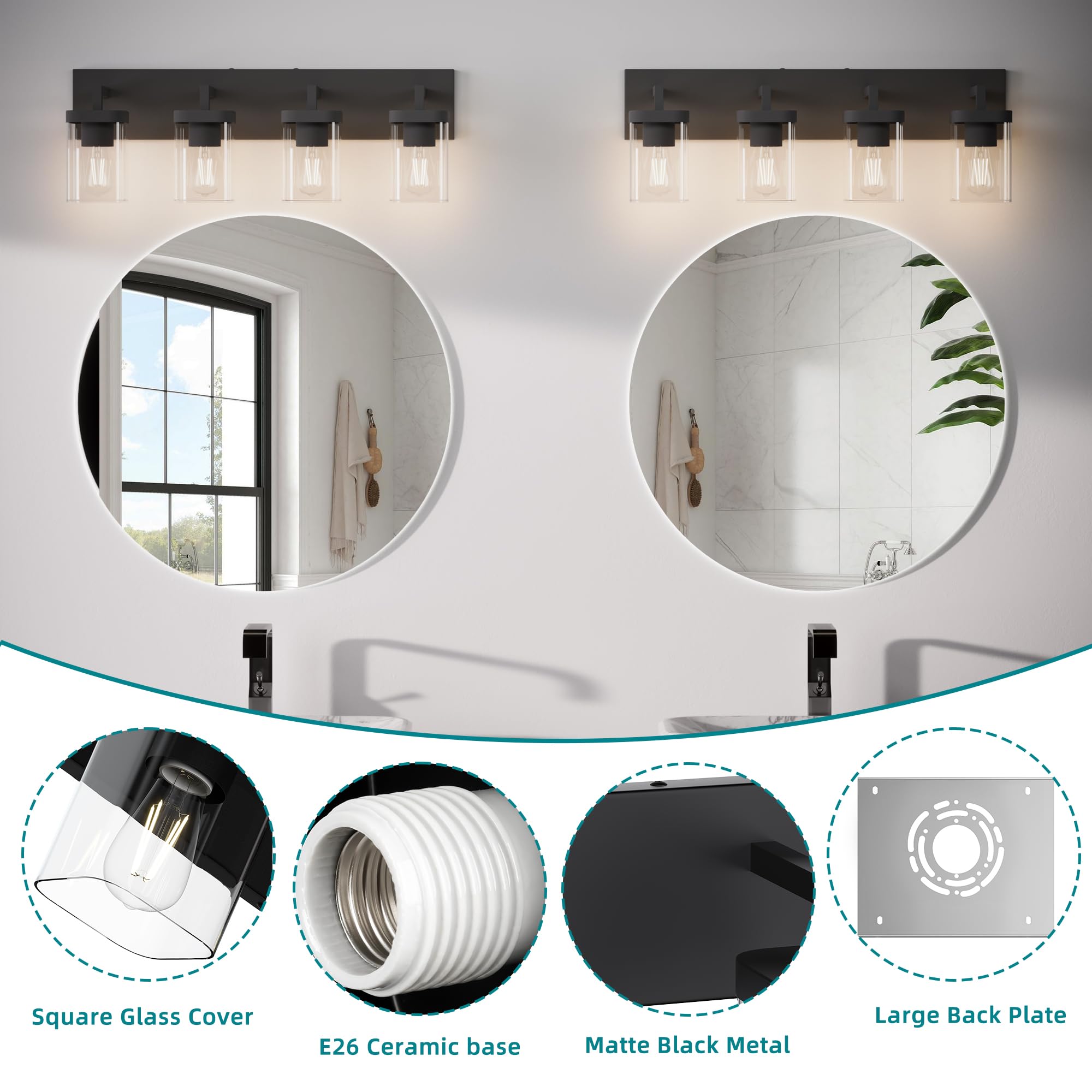 Danshinro compatibility with E26 bulbs supports LED, incandescent, CFL options
