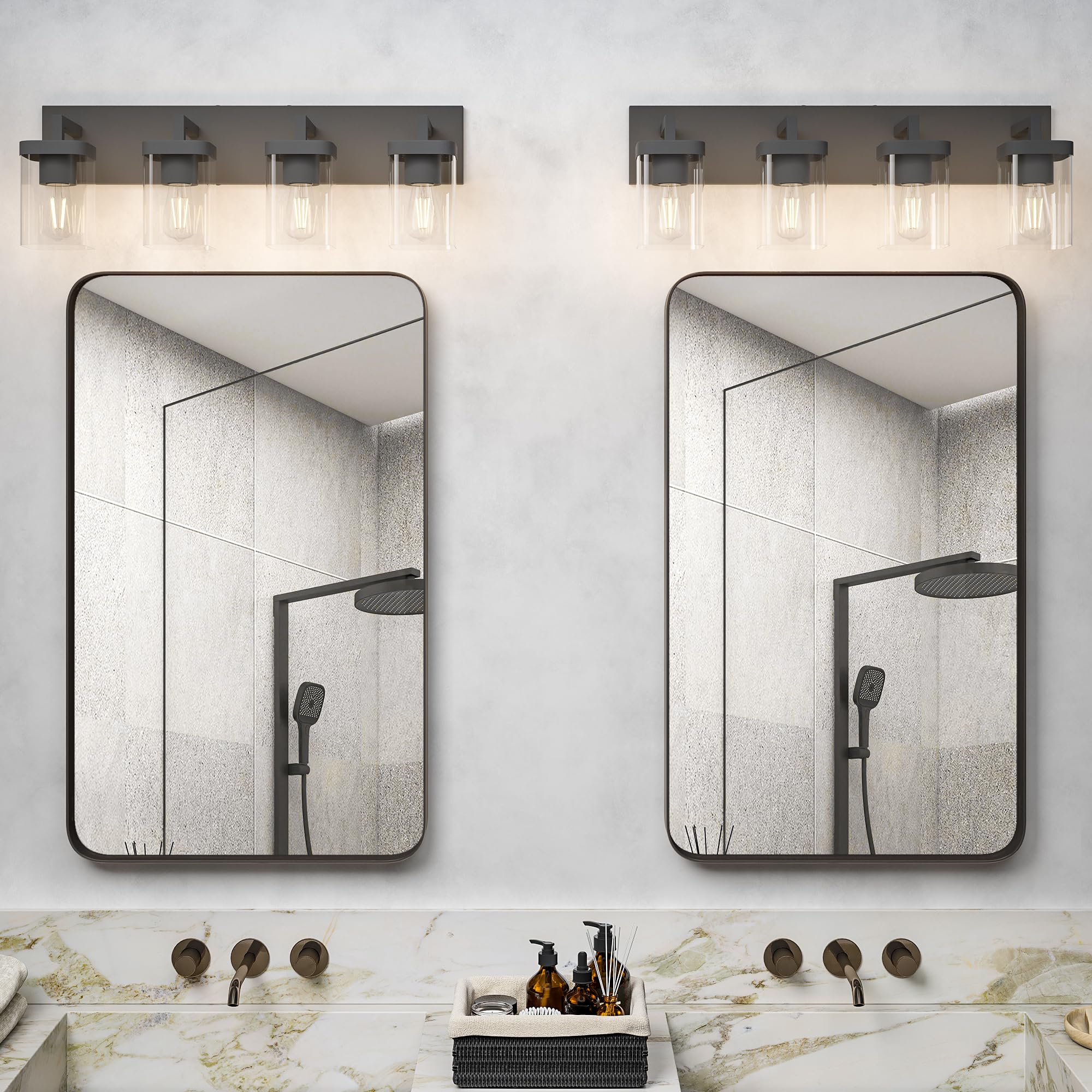 Danshinro matte black finish adds contemporary style to any room