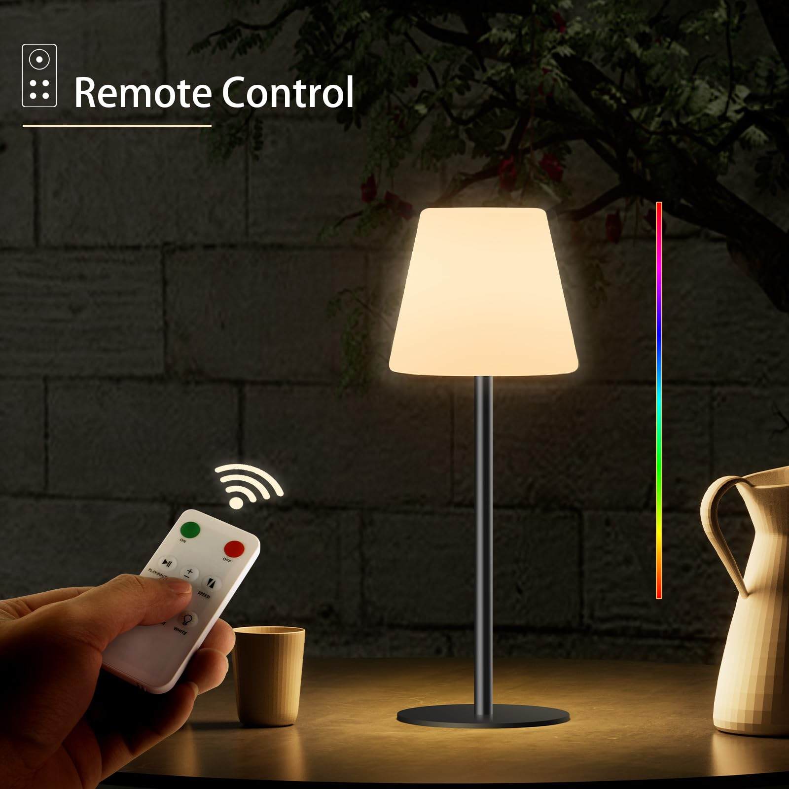 Dansny 3000K dimmable warm white lamp for cozy ambience