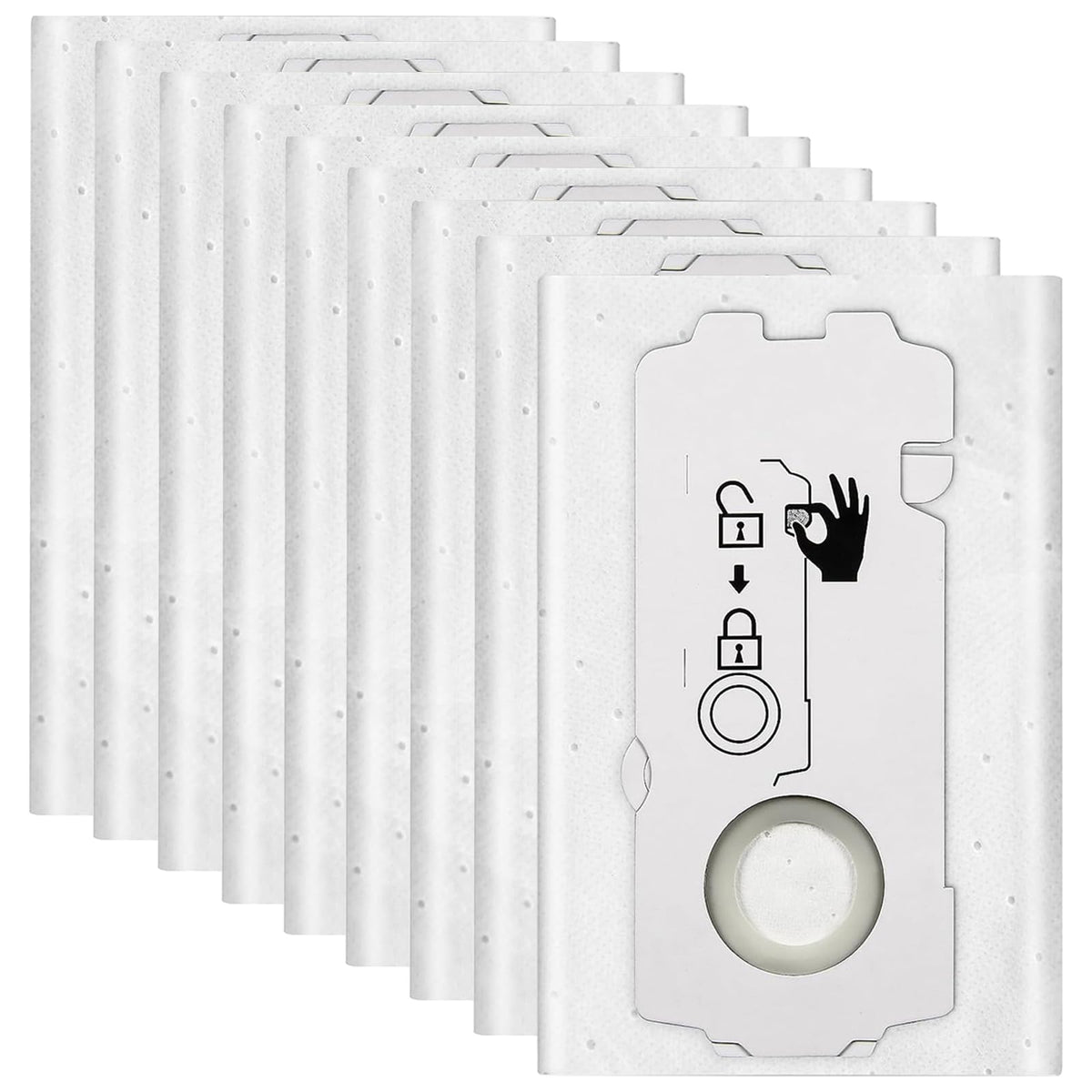 DAODEFUL CT Mini/Midi filter bags closeup showing durable design for Festool vacuums