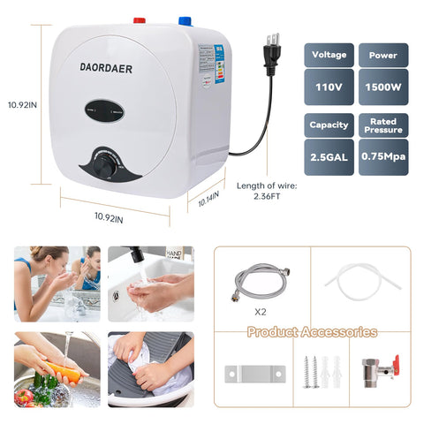Daordaer energy-efficient design reduces daily hot water cost