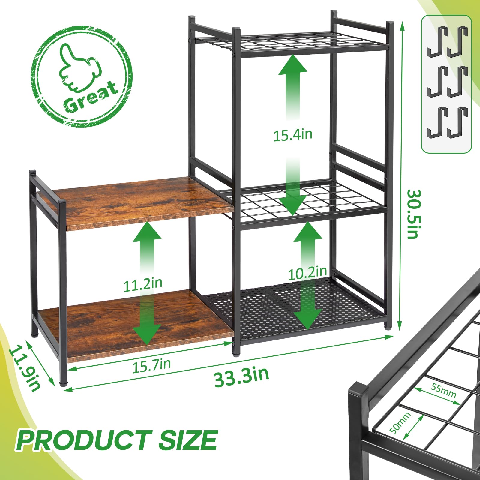 DAOUTIME durable design supports indoor and outdoor use across spaces.