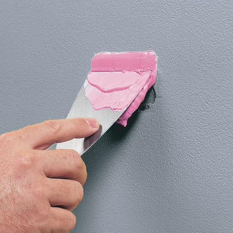 Paint-ready finish achieved with DAP DryDex interior/exterior spackling.