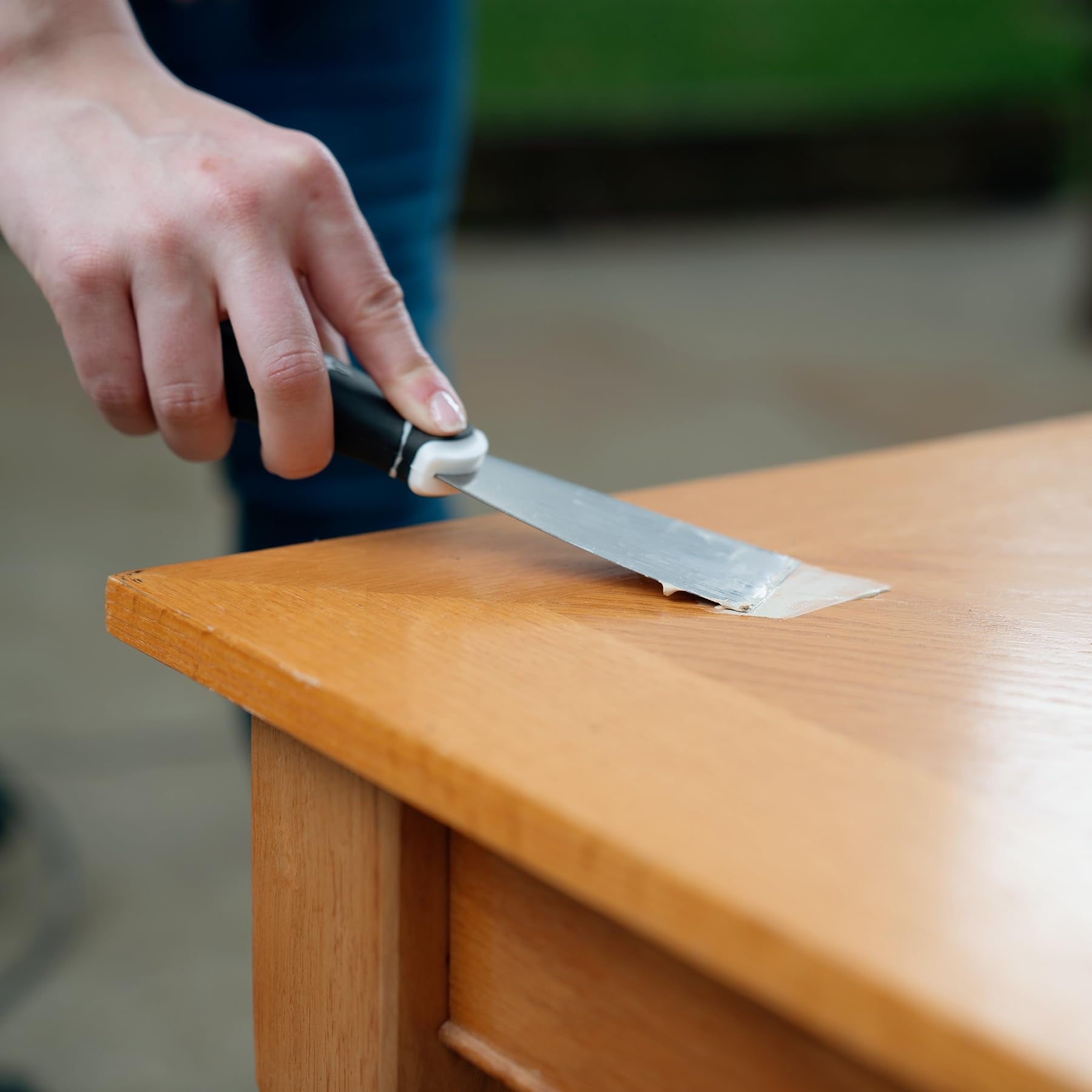 DAP Plastic Wood Filler resists shrink and cracking for durable fixes.