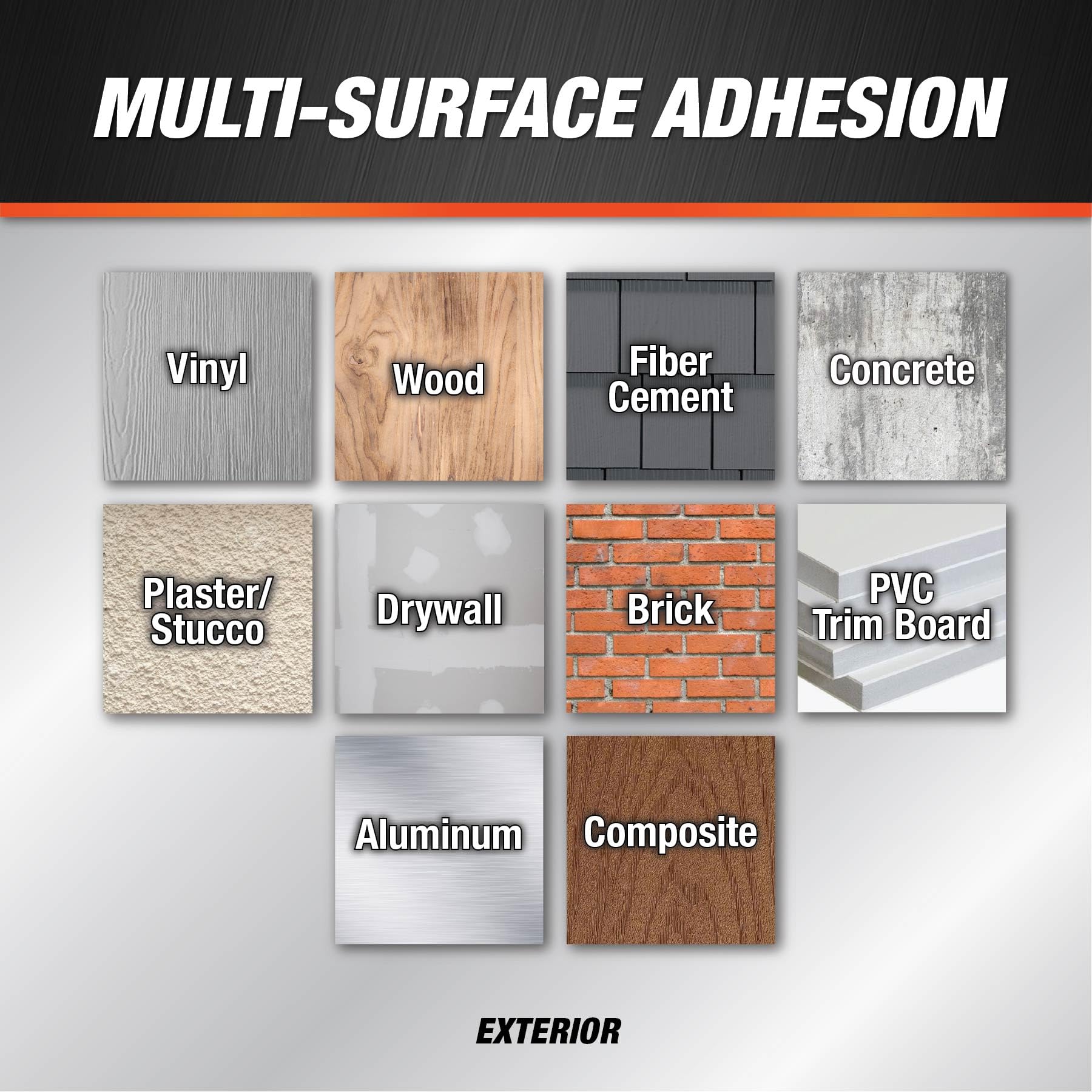 DAP Weatherproof Patching Compound UV protection guards against discoloration and cracking.