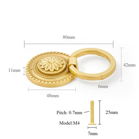 DAPANIY durable brass construction provides lasting shine and strength