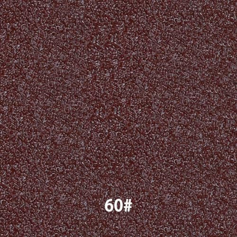 Dark Stone 60-grit aluminum oxide sleeve delivers consistent cuts for controlled material removal.