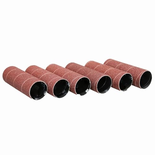 Dark Stone sanding sleeve demonstrates secure drum fit for contour sanding.