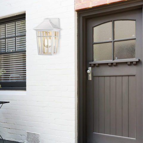 Weatherproof aluminum exterior light resists rust and harsh weather