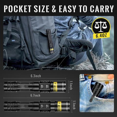 Darkbeam rugged aluminum case withstands drops and rough handling.