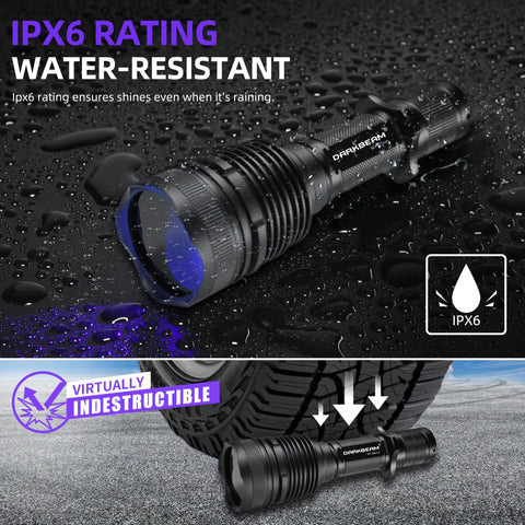 Darkbeam UV Filter emphasizes fluorescence for clearer detection of hidden marks