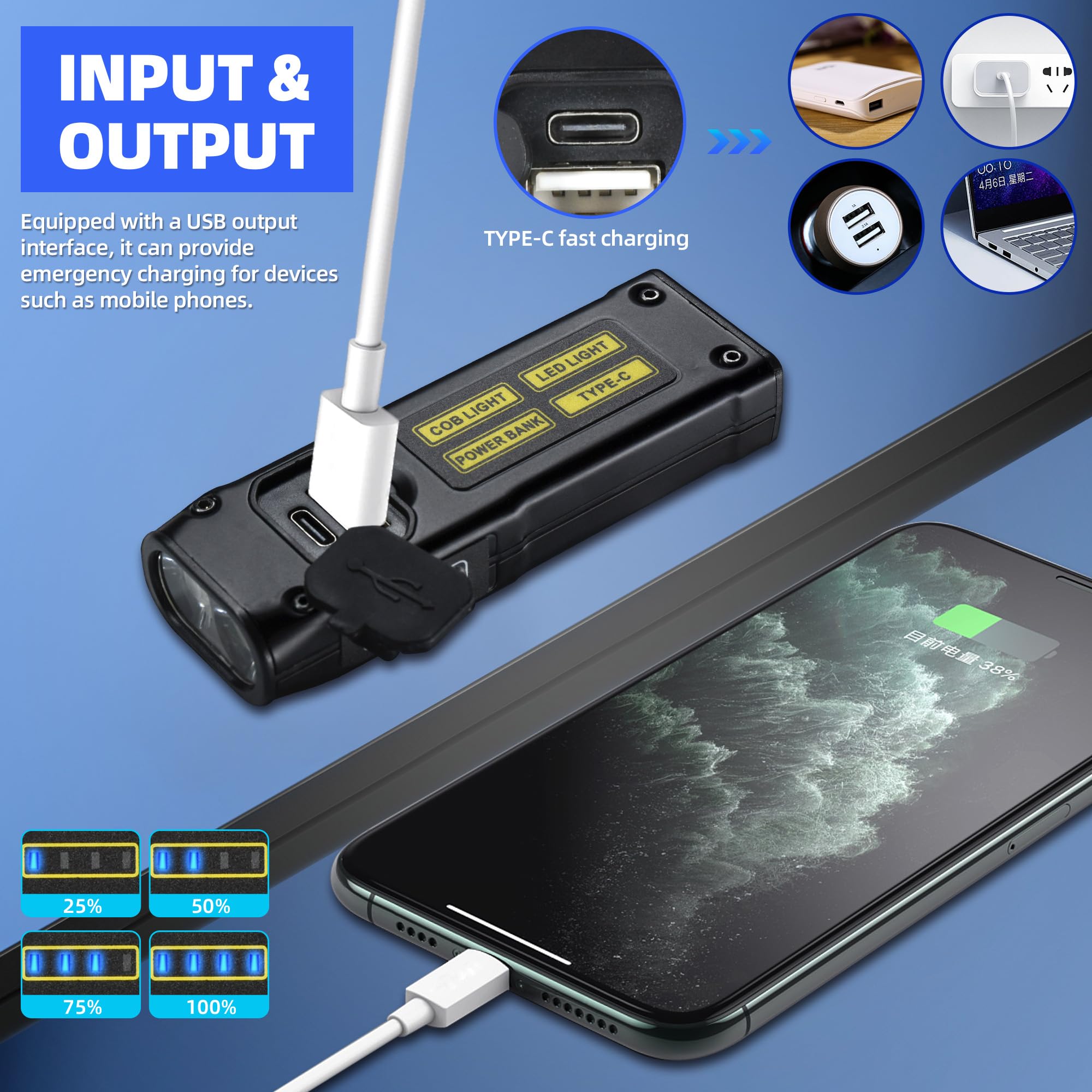 Darkbeam UV Flashlight helps detect pet urine and stains clearly