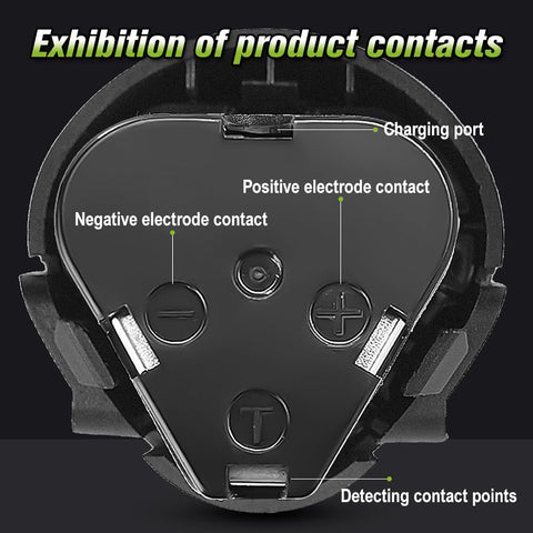 Darkboom charger power indicator shows charging status at a glance