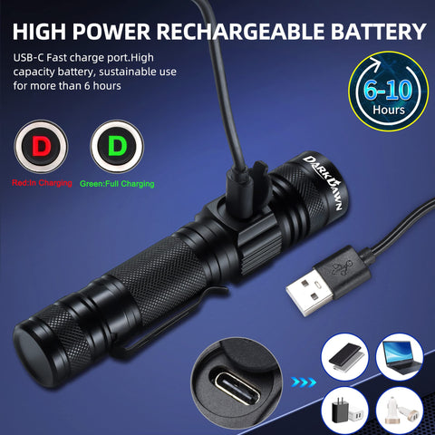 DARKDAWN UV Flashlight reveals pet stains and faint residues.