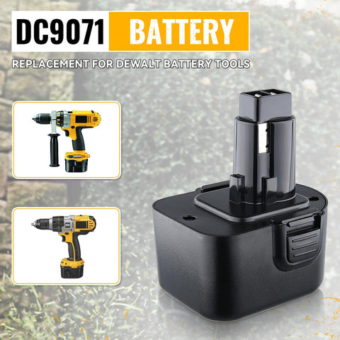 DASNITE DC9071 battery contacts close-up emphasizing secure connection