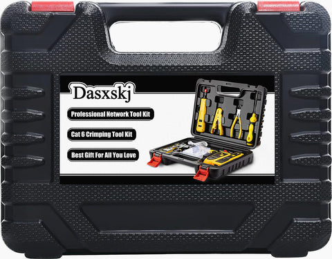 Dasxskj Cat6 pass-through connectors ready for reliable installs