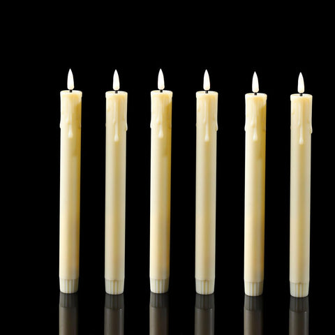 Datomarry remote-enabled candle with brightness adjustment and timer options.