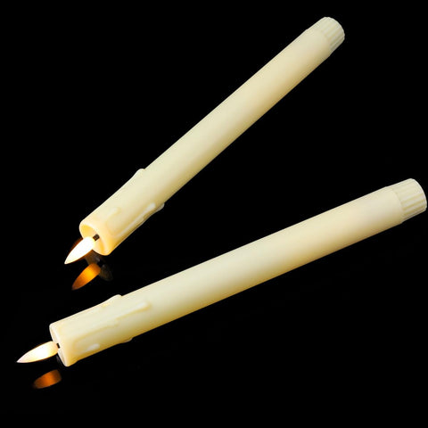 Datomarry six-pack flameless candles ideal for weddings and centerpieces.