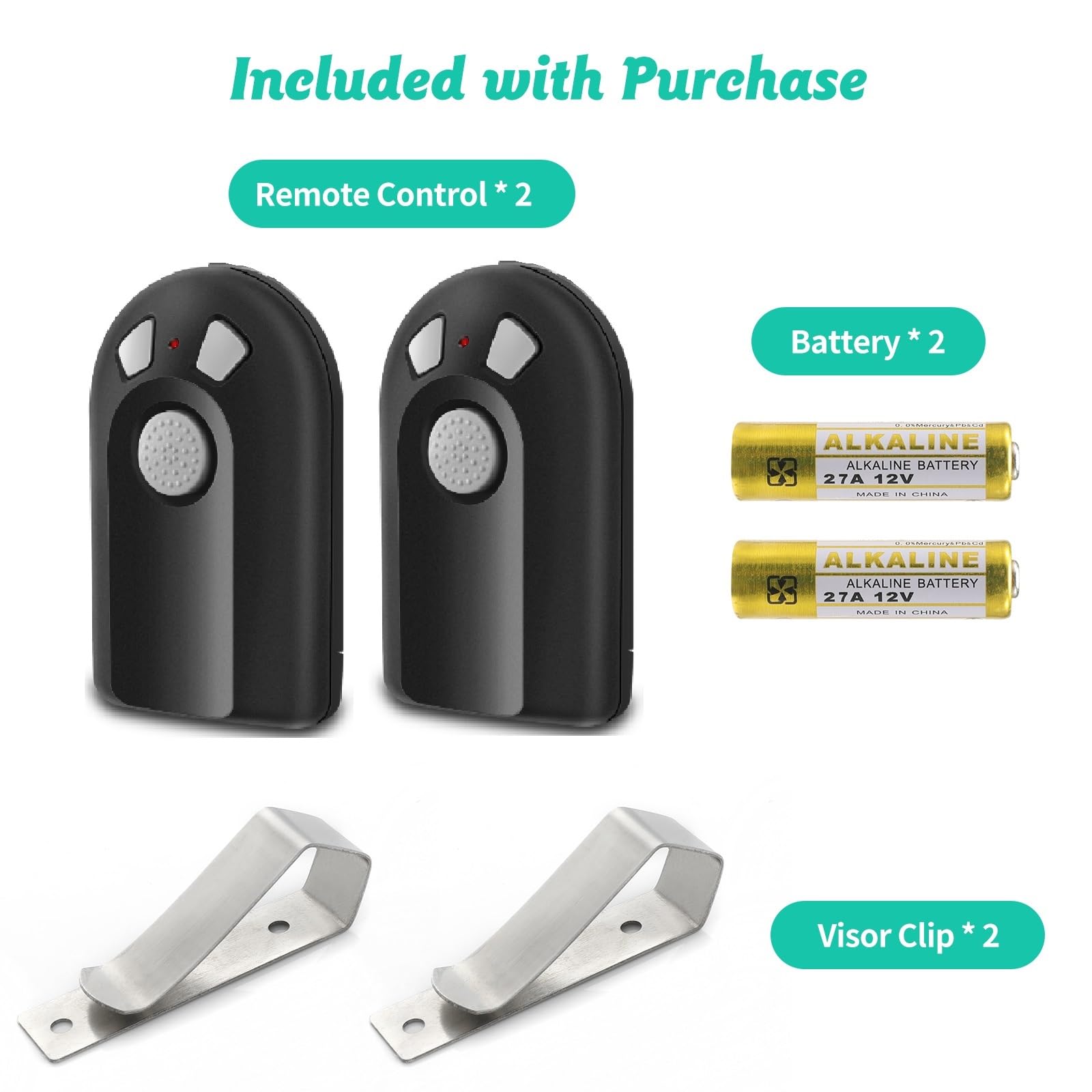 Datonten remote coverage up to 150 feet for convenient access.