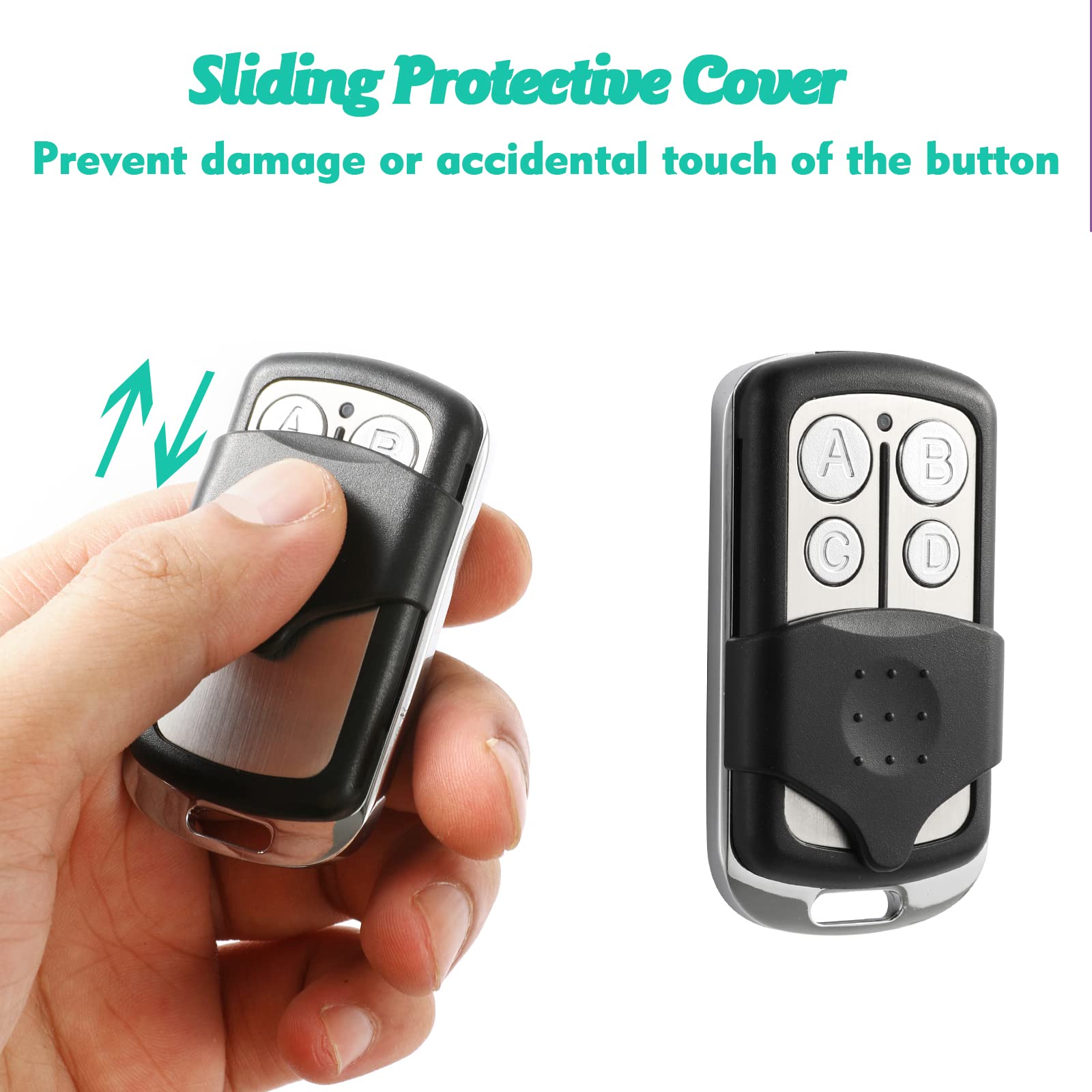 Datonten rolling code security keeps access private and interference-free.