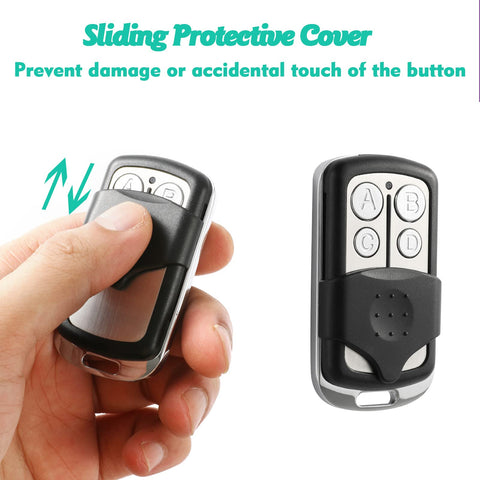 Datonten rolling code security keeps access private and interference-free.