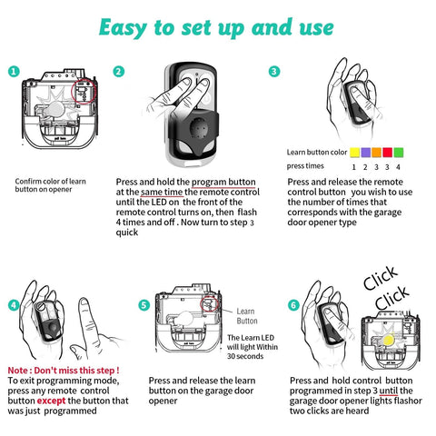 Datonten two-pack remote set offers convenient backups for households.