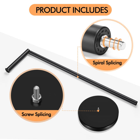DAWNER matte-black-finish resists fingerprints for a modern look.