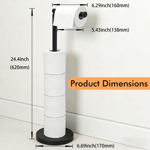 DAWNER no-drill-installation with clear instructions for quick setup.