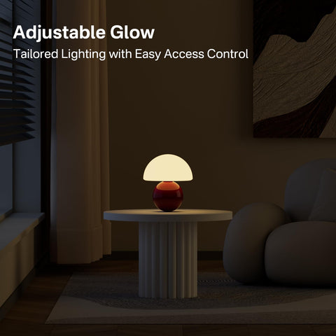 Compact design suits desks, nurseries, dining rooms, and cozy cafés.
