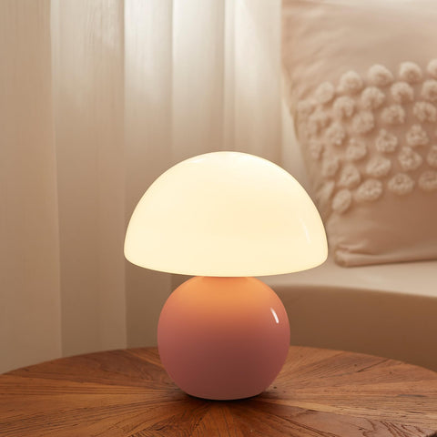Dawnwake mushroom lamp desk light with soft glow ideal for reading