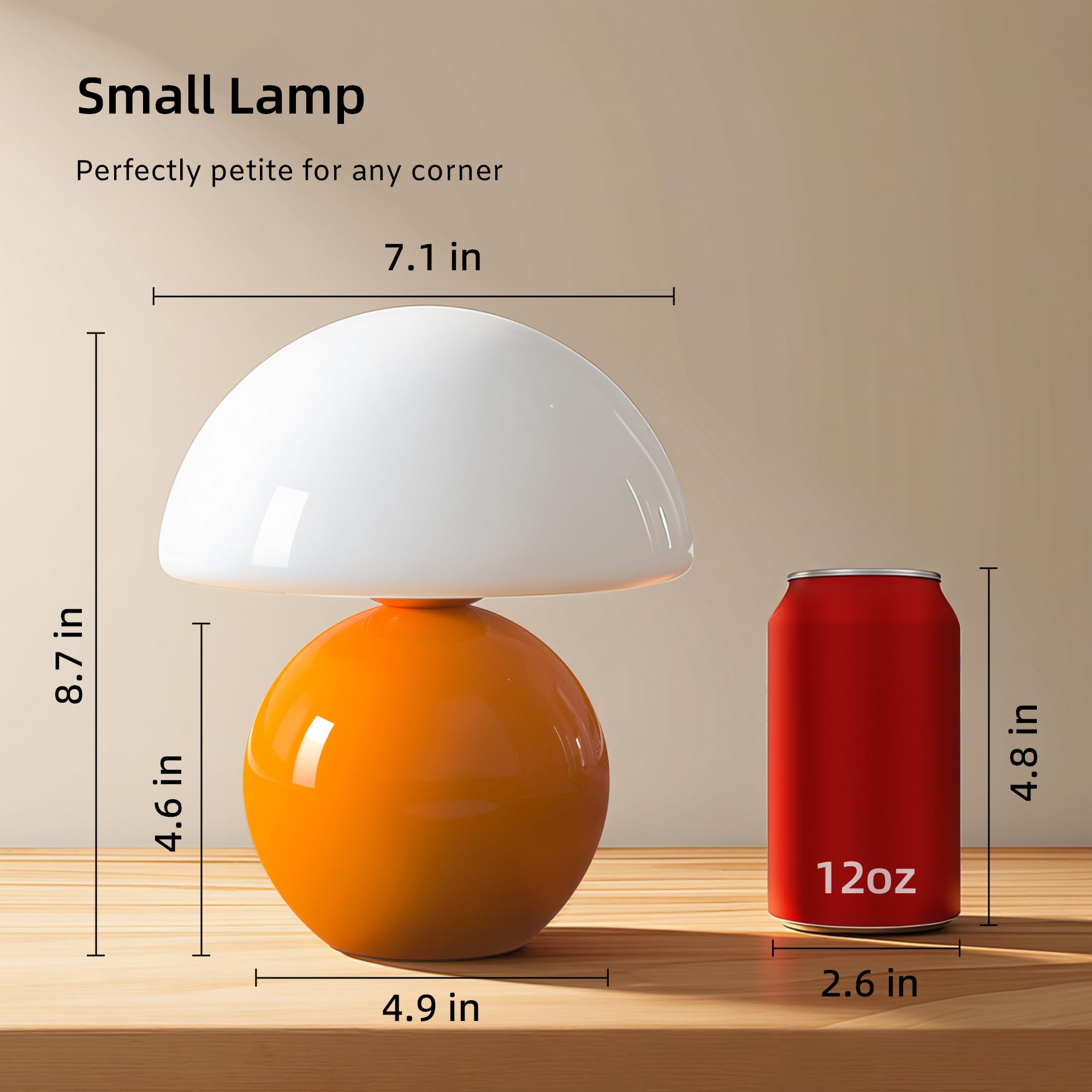 Dawnwake compact nightstand lamp adds style and versatility to spaces