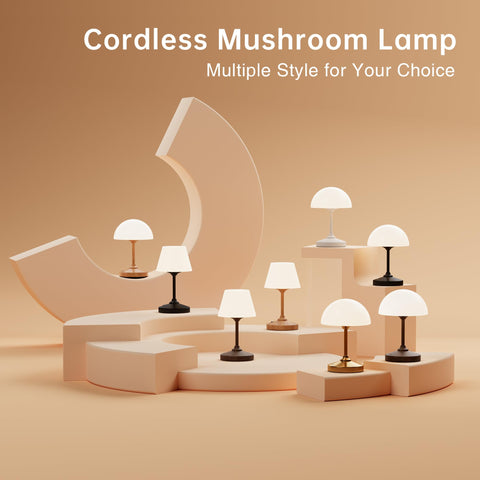 Dawnwake Mushroom Lamp porch-patio use offers cozy lighting outdoors.