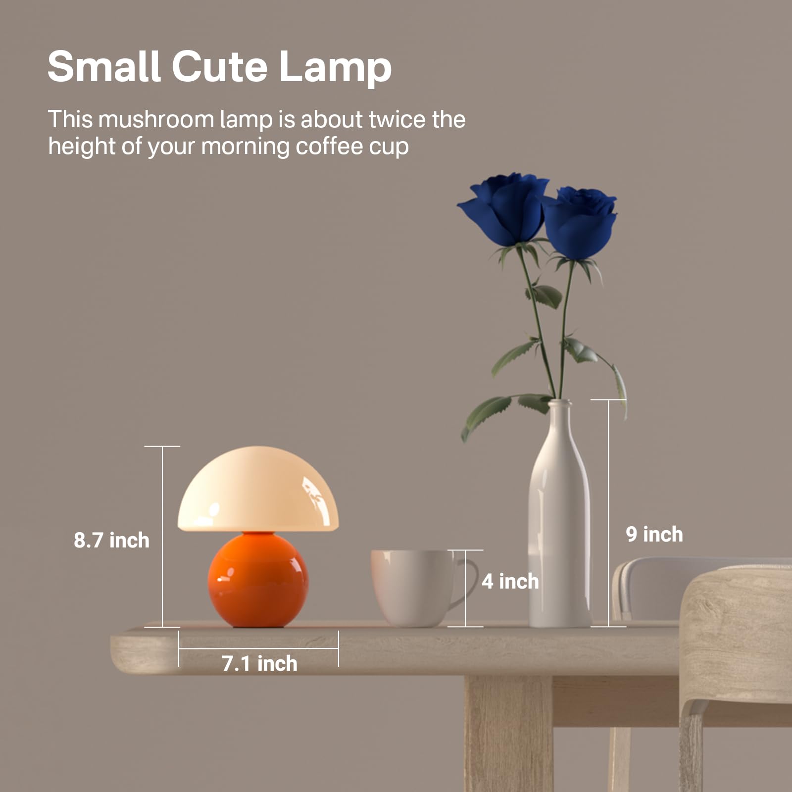 Dawnwake lamp doubles as decorative lighting for desks, shelves, or lounges