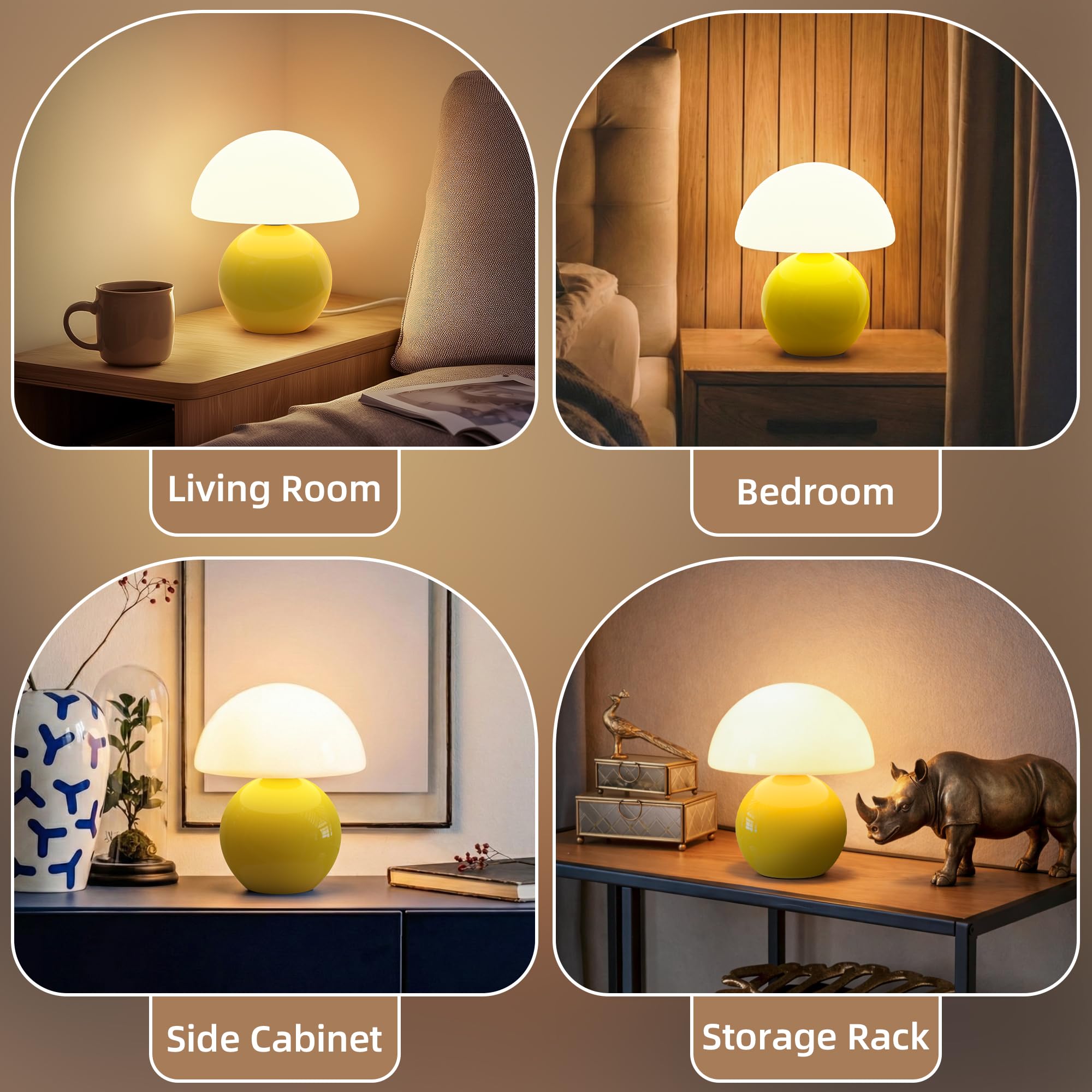 Dawnwake soft glow lights a relaxing bedroom atmosphere.