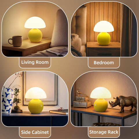 Dawnwake soft glow lights a relaxing bedroom atmosphere.
